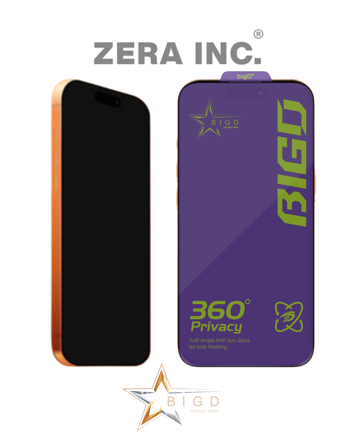iphone-360° Privacy strong Screen protectors