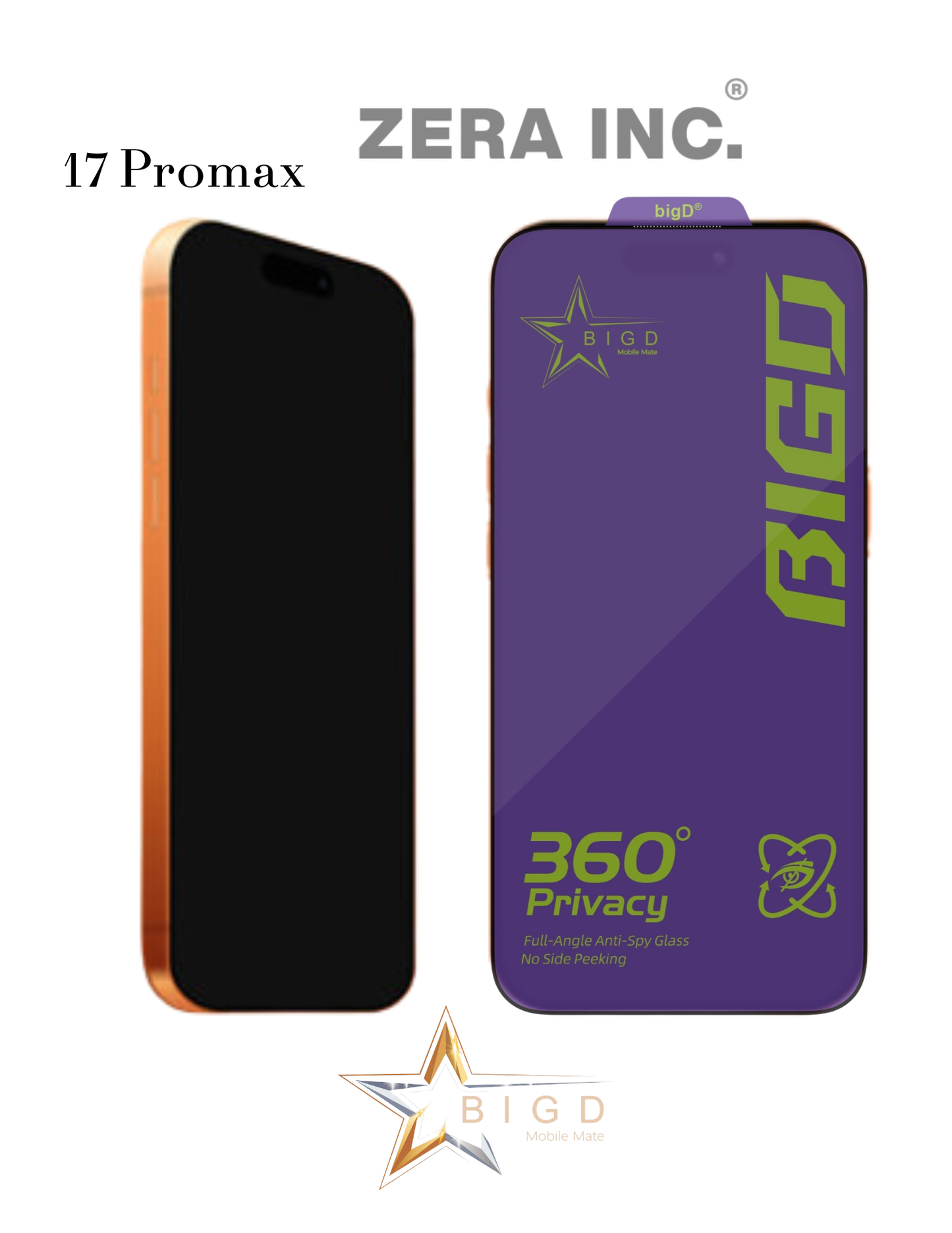 iphone-360° Privacy strong Screen protectors