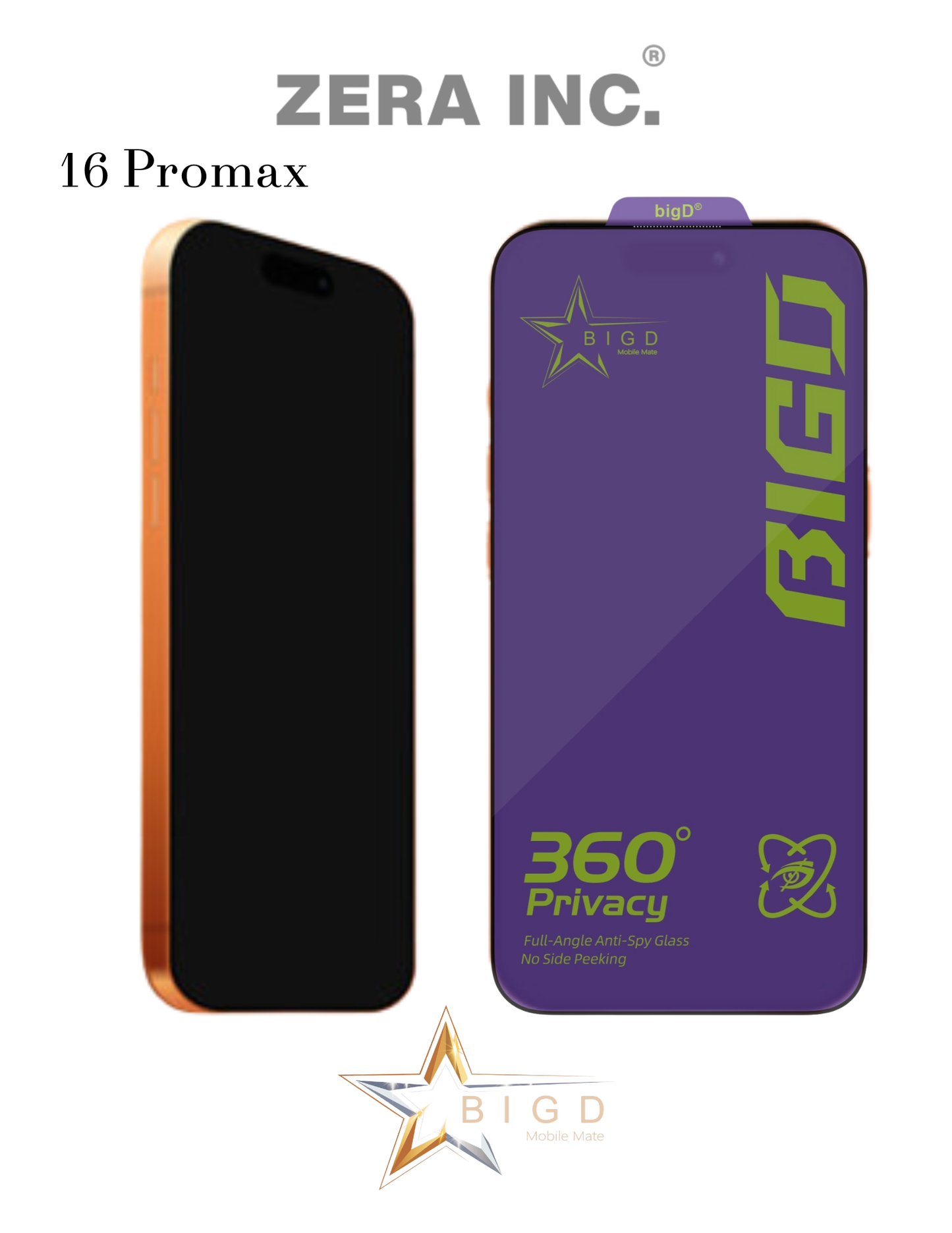 iphone-360° Privacy strong Screen protectors